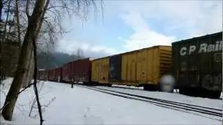 CP Railyard Castlegar BC January 26, 2013
