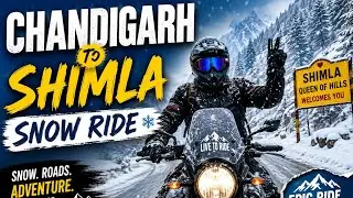 Shimla Kufri Season First Heavy ❄️🌨️🏔️Snowfall I Chandigarh to Shimla