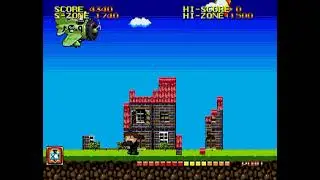 Bomb On Basic City Demo (SEGA GENESIS) Walkthrough