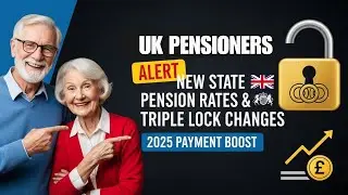 🚨💷 UK Pension Shock 2025! New State Pension Rates, Triple Lock Changes & Big Payment Boost 🔥📢