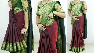 😍Slimming Saree Draping For EVERY Body Type | Look Taller & Slimmer in Any Saree with This Trick