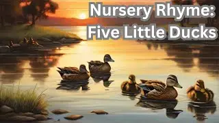 Interactive Nursery Rhyme: Five Little Ducks || SS Kids Show India.
