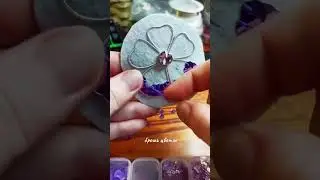How to make brooch flowers easy broch tutorial ideas 💡 handmade beads work #brooch #diy #handmade