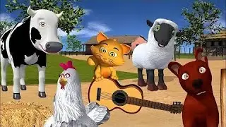 El pollito pío |  Mezcla de juegos de tractor, toro y dinosaurio |  Parte-