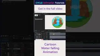 Water falls After Effects Tutorials 1