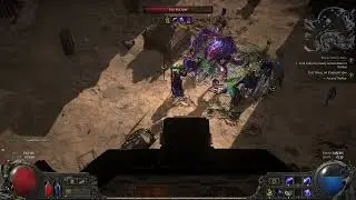 POE 2 Chaos Witch with enfeeble clear