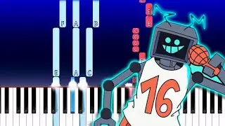Friday Night Funkin - R.A.M. VS Hex Mod (Piano Tutorial)