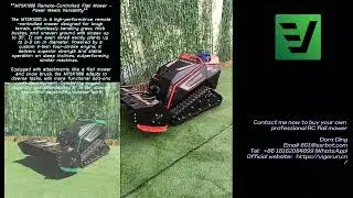 factory direct sales low price USD7700 buy online remote operated tools carrier from China #mower