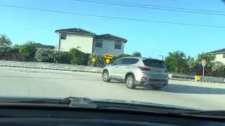 Driving from Three Lakes, Florida to Country Walk, Florida