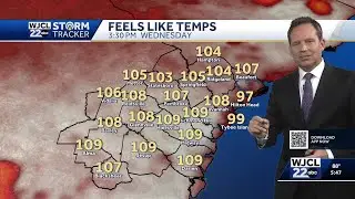 Impact Day Wednesday as the heat wave continues across Southeast Georgia, Lowcountry