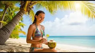 Beautifull Girls Enjoying Summer Activities | Beach Vibes, Travel Style & Tropical Aesthetic 🌴✨