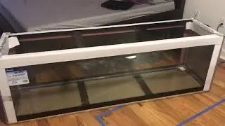 6 FT PENINSULA AQUARIUM BUILD | NEW TANK & MONSTER FILTER