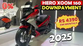 Downpayment Hero Xoom 160cc Scooty || Loan Process Xoom 160 || Finance of Hero Xoom 160cc EMI