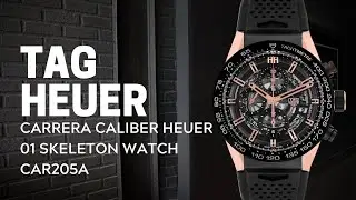 Tag Heuer Carrera Caliber Heuer 01 Skeleton Watch CAR205A Review | SwissWatchExpo