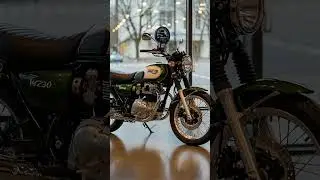 Kawasaki W230 2026 года &ndash; идеальный современный ретро-легкий мотоцикл?