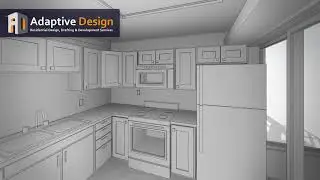 Interior Renovation Design & Drafting Walkthrough