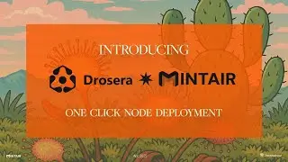 Tutorial: Drosera Operator Node + Trap Deployment in One Click on Mintair