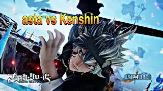 Black clover Asta vs Kenshin Himura | Full fight 60 FPS | JUMP FORCE | Anime Debate