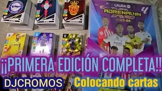 ¡¡ADRENALYN XL 2023-24 PRIMERA EDICIÓN COMPLETA!! COLOCANDO TODAS LAS CARTAS #panini #adrenalynxl