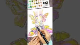 Drawing unique #fashion with the Chisel nib!
