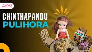 Miniature Chinthapandu Pulihora | Tiny Cooking with Flavorful Tamarind Rice!
