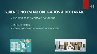 DECLARANTES Y NO DECLARANTES