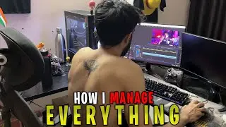 Office aur 3 YouTube Channel kyse Manage krta hu ?💀| Vaibhissj
