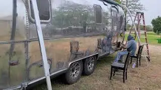 Como pulir Airstrean RV de Aluminio