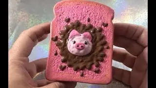 EASY MARSHMELLII TOAST DECO SQUISHY TUTORIAL