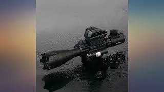 4-16x50 Tactical Rifle Scope Red//Green Illuminated Range Finder Reticle review