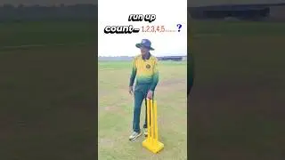 Your run up is very important,take it seriously #cricketlover #cricket #coaching #viral#reels#sirjee