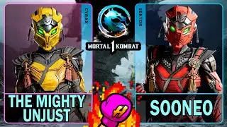 MK1 The Mighty Unjust (CYRAX) VS Sooneo (SEKTOR)🥊Mortal Kombat 1🥊4K 60ᶠᵖˢ