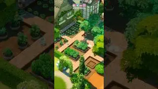 Gardening Space || no CC || Sims 4 Stop Motion Video #thesims4 #sims4 #thesims