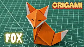 Easy Origami Fox Tutorial 🦊 | Fun Paper Craft for Everyone 