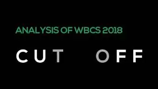 WBCS 2018 CUT OFF ANALYSIS