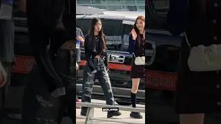 IZNA'S FIRST AIRPORT FASHION🖤😎#IZNA #이즈나 #JUNGEUN #JEEMIN #JIYOON #KOKO #SARANG #MAI #SEABI