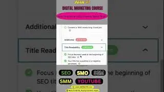 #Learn How To Write Seo Friendly Meta Title/Join AKDM/Learn Digital Marketing In Jaipur/ 📞8005747123