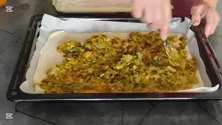 Na zaman pırasa alsam yaparım 👌 çıtır çıtır muazzam bir börek 👍bir tepsi anında bitti 