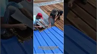 Self-Adhesive Waterproofing for Metal Roof Repair