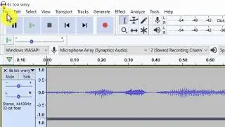 How to export to MP3 Audacity