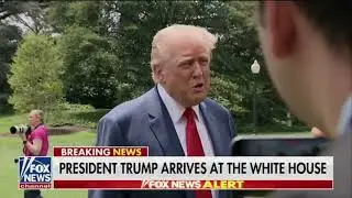 Trump says people in LA causing problems are professional agitators