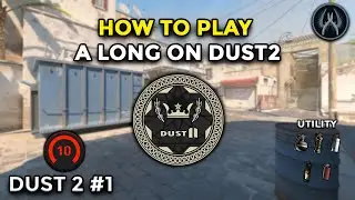 HOW TO PLAY A LONG ON DUST2 (CT) - CS2 TIPS AND TRICKS DUST2 #1
