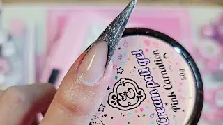 Enailcouture.com cream poli gel #nails #nailart #nailtech #nailtutorial #fyp 