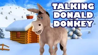 Talking Donald Donkey Game 👍 Talking Animal Game 👍 Virtual Pet Game