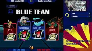 AZPM Arcadian 3: Dutch & Beyndips (Red) vs Cobra & CHiP! (Blue) Losers Finals