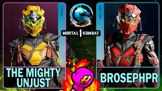 MK1 The Mighty Unjust (CYRAX) VS BrosephPR (SEKTOR)🥊Mortal Kombat 1🥊4K 60ᶠᵖˢ