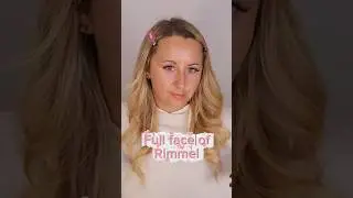 Полное лицо с косметикой Rimmel 💗✨ #rimmellondon #макияж #аптечныймакияж #доступныймакияж