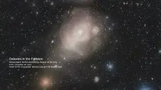 A violent cosmic collision merged galaxies in the Furnace constellation #NGC1316 #GalaxyMerger