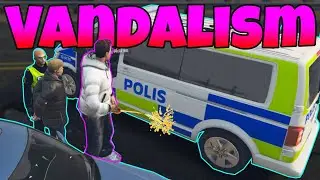 Bilstöld och trollar polisen I Fivem Unive RP GTA V