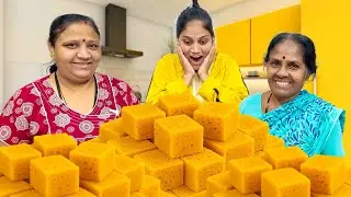 Namma Ajji Special Mysore Pak | Nitin Ammu Vlogs